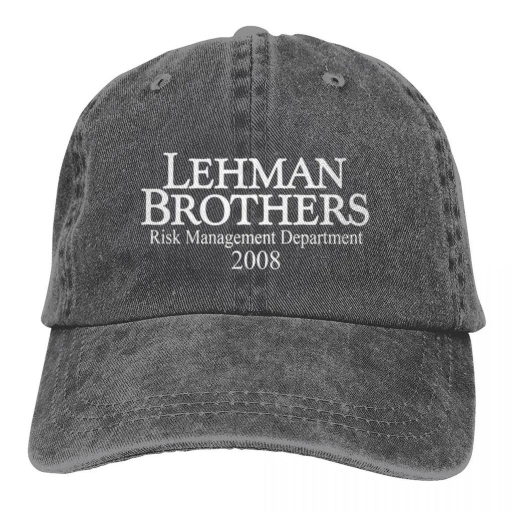 Oddělení řízení rizik Lehman Brothers 2008 Neformální dárek Kšiltovka