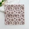 New polka dot cotton and linen small square scarf headscarf spring and autumn women's versatile neck small scarf summer thin scarf