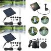 Solar Powered Fountain Garden Pond Water Feature Pump Kit Add Joy To Your Garden