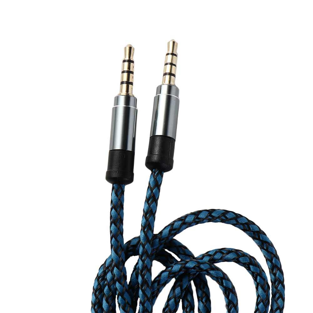 Line Speaker Wire Car AUX Cable Audio Adapter Cord Headphone Extension Cord 3.5mm Audio Cable