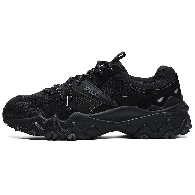 FILA Oakmont 2 Европейская версия 2 Текстиль, Синтетическая кожа, Амортизация TPU, Износостойкие Низкие Повседневные Кроссовки F12W242113FBK 36