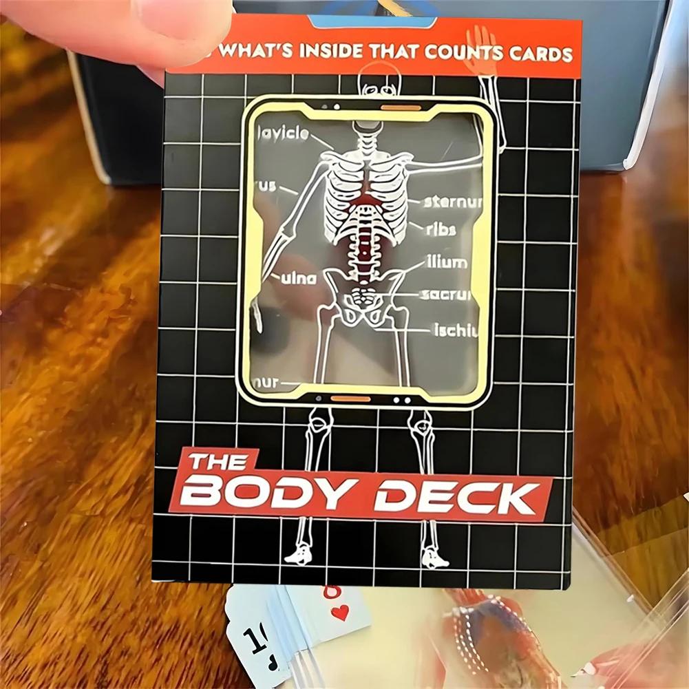 1-5pcs Body Deck Playing Cards Interesting Human Anatomy Playing Cards Playing Cards Card Game Entertainment Party