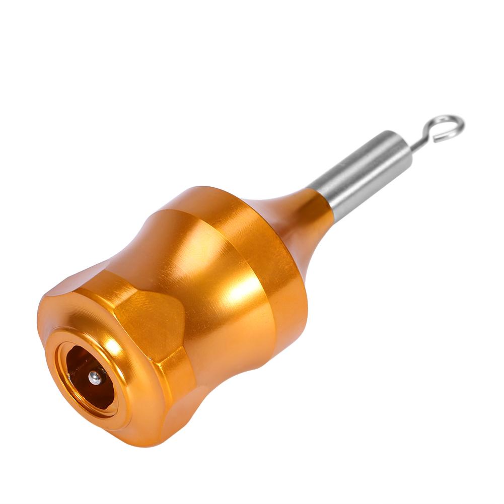 

Рукоятка из алюминиевого сплава для тату-картриджей с насечкой, трубка, рукоятка для тату-машинки, золото