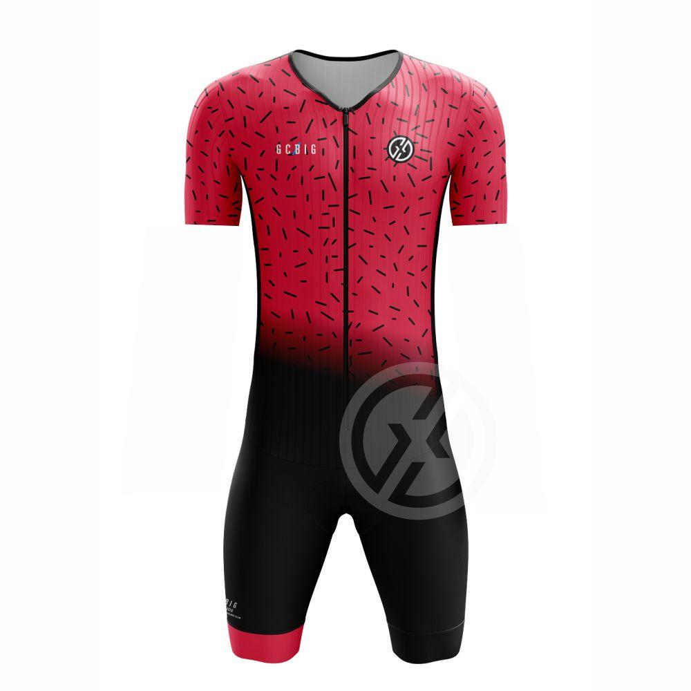 Tuta da Triathlon Uomo Body Tuta da Ciclismo Maglia Skinsuit Abbigliamento Anti-Schizzo Bici Set Lavorati a Maglia Veloci Tuta Culotte Mtb Uomo