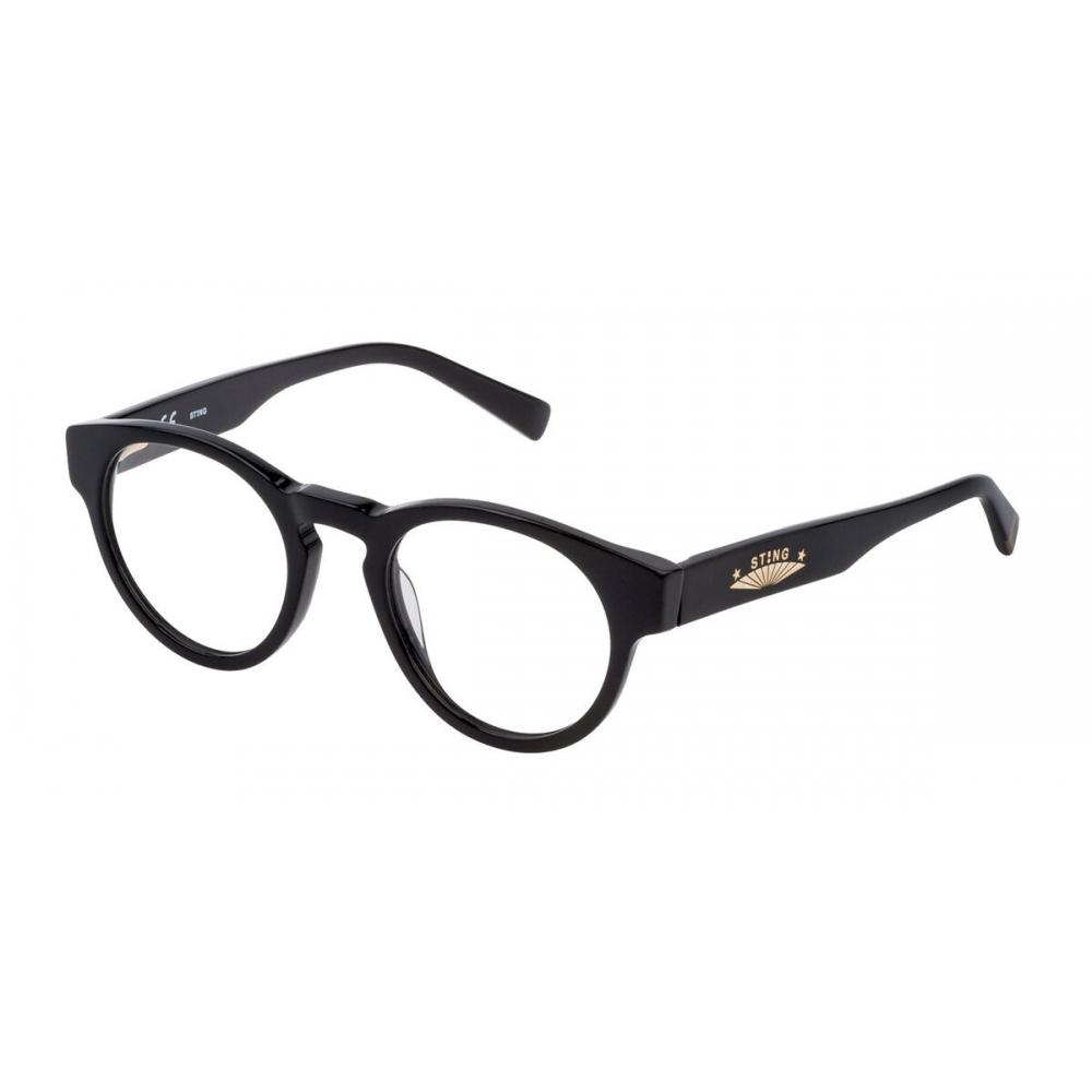 Sting Vst348 Fashionista 1 0700 Unisex Eyeglasses Black/47-21-140