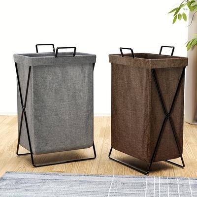 1pc Collapsible Laundry Basket for Dirty Clothes Storage and Organisation, Laundry Room Organisation and Storage Basket, Toy Yoga Mat Storage Basket.