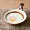 Iga-yaki Fried Egg Pan (set of 2) (brown Candy Glaze)
