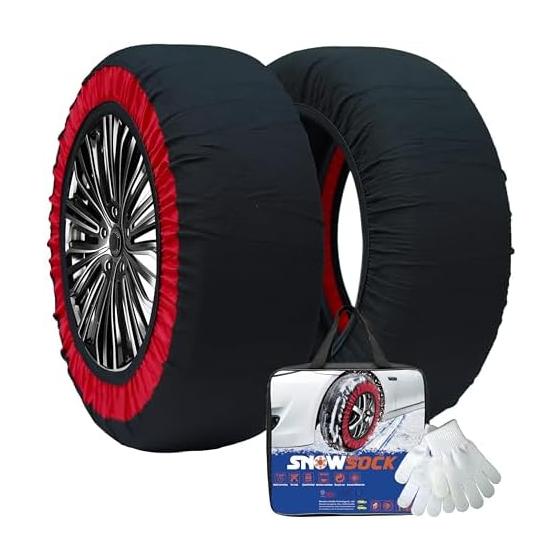 JASIDA Snow Socks Tire Chain, Cloth, Non-metallic Snow Chain, Light Vehicle Chain Regulation Compliant, Winter Snow, Snowy Road, Irozen Tire,