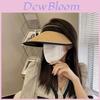 Summer Sun Protection Wide Brim Hat With Foldable Design For Women Outdoor Activities