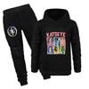 KATSEYE Retro Clothes Kids Fashion Beautiful Chaos Hoodie Pants 2pcs Set Toldder Girls Outfits Boys Tracksuits Children's Sets
