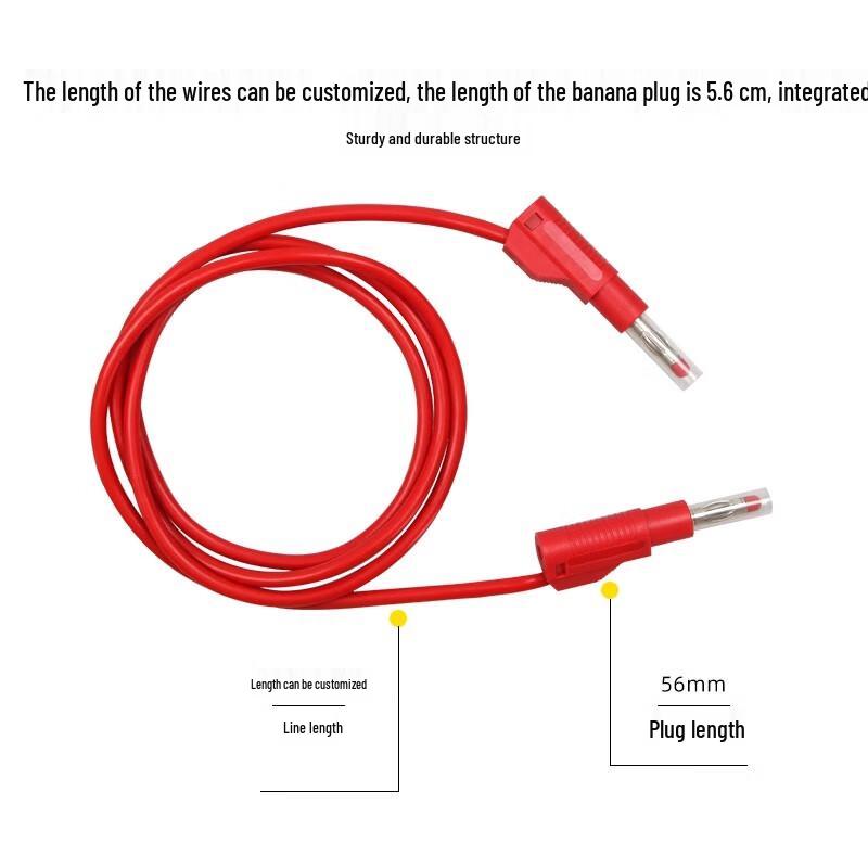 FUWEISHENG 4mm Stackable Banana Plug Test Lead