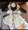 Big Brand Double-sided Printed Long Headband Silk Scarf Hin Scarf Ribbon Tie Bag Decoration Suit Scarf Waist Belt Multi Function