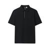 FC. Elite Cool Feel Polohemd Mode Einfach Klassisch Lässig Business Vielseitig Kurzarm Herren Poloshirts Tiefschwarz F11M631106FBK