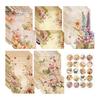 Decorative Writing Paper for Letters Watercolor Letterhead Set, Envelopes Letter And Stickers Handwritten Blessing Note Cards Kit, Correspondence