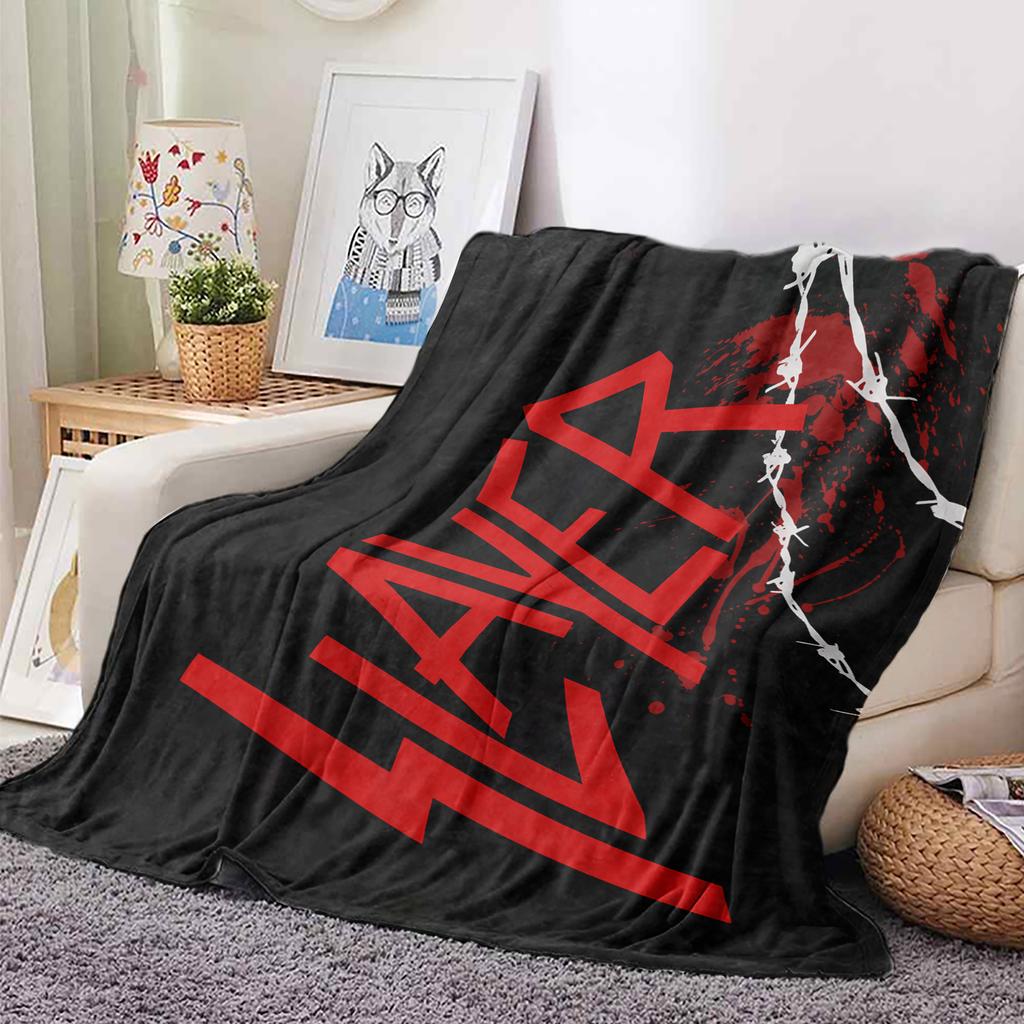 S-l-ayers Heavy Metal Band Soft Plush Blanket,Flannel Blanket  for Living Room Bedroom Bed Sofa Picnic Cover Warm Kids