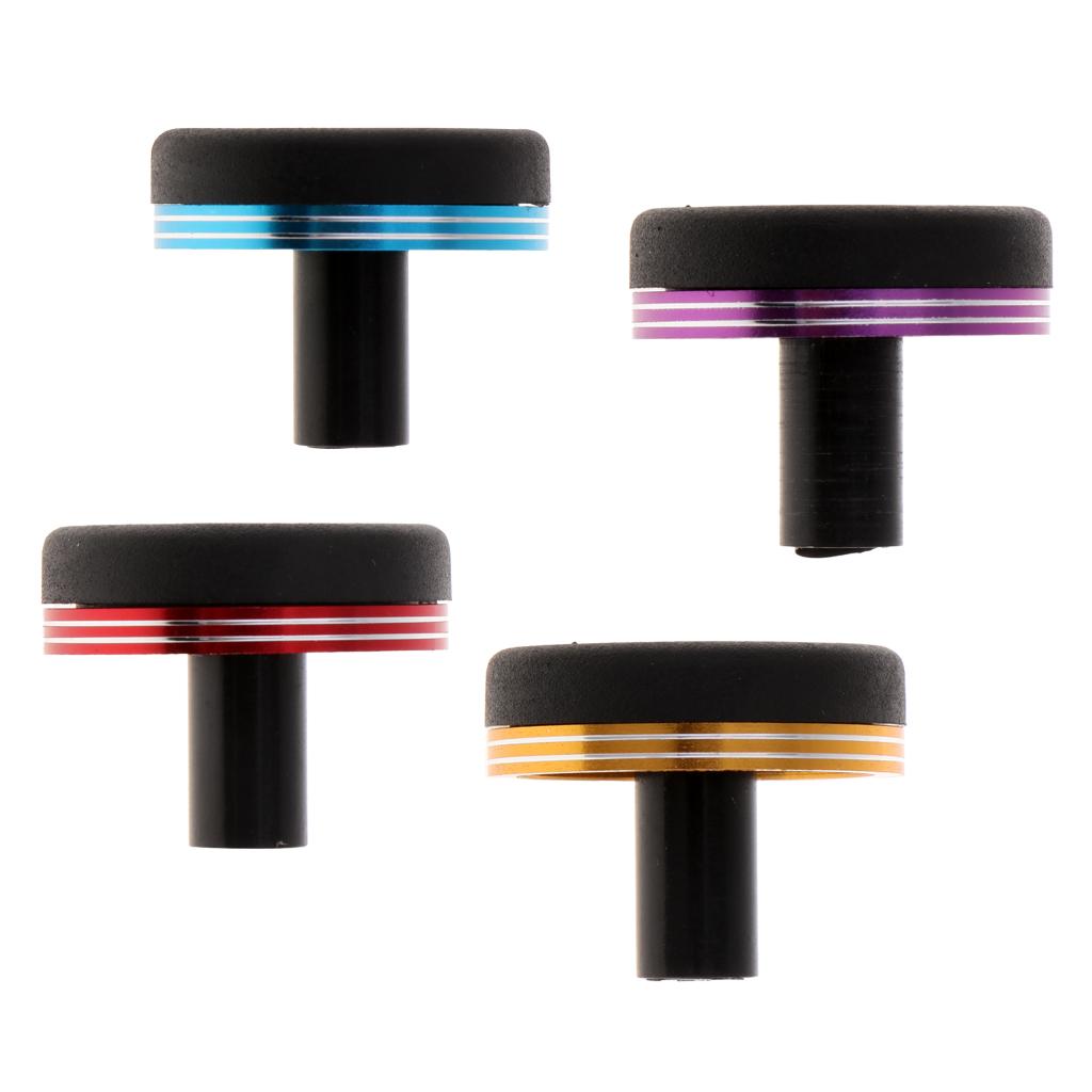 Fishing Rod End Protector Rubber Cover Rod Butt Cap Tool for Lightweight Fishing Rod Building and DIY Maintenance