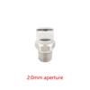 Easy to Install 1/8" 1/4" HVV/HU 304 Stainless Steel Flat Fan Spray Nozzle for Industrial Cleaning Projects
