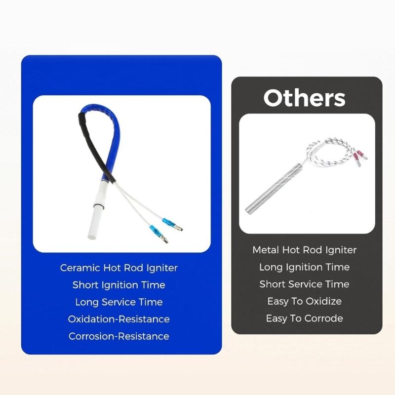 Grills Heating Part Grills Igniter Heating Rod Grills Ignitions Replacement Igniter Suitable for Ignitions Systems