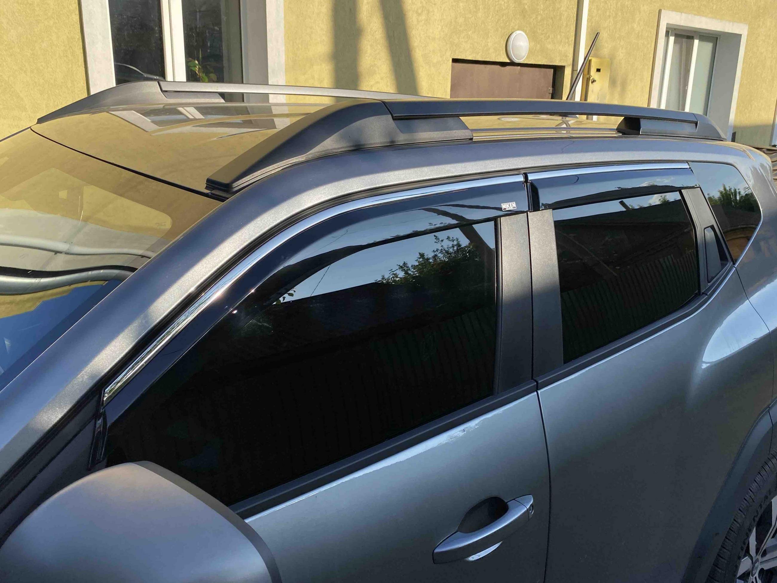 

Windshields with chrome (4 pcs, Niken) for Dacia Duster 2024-