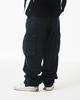 Bieseulaebis Cargo Loose Fit Denim Pants Black