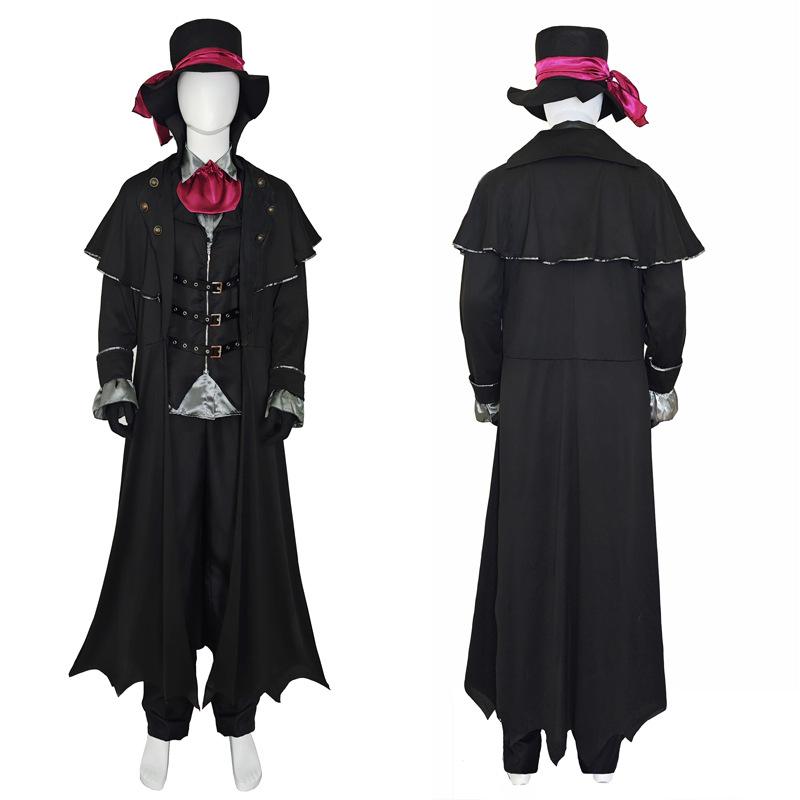 Halloween Adult Costumes Men's Vampire Clothes Cos Show Costumes Masquerade Men's Demon Show Costumes