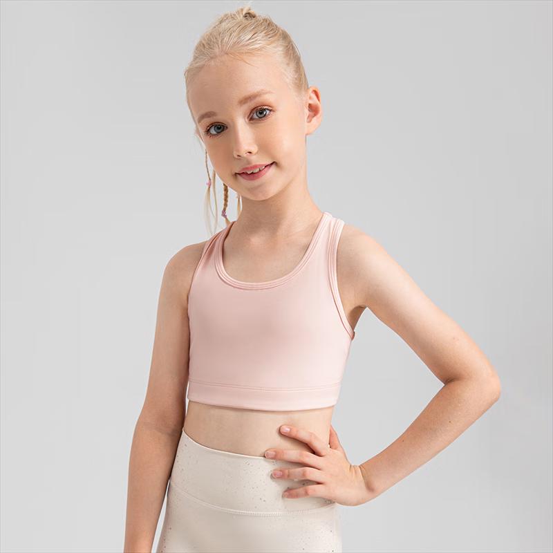 Girls  Padded Yoga Racerback Tank Top 130