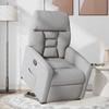 Recliner Chair with Rising Function Cloud Grey Fabric