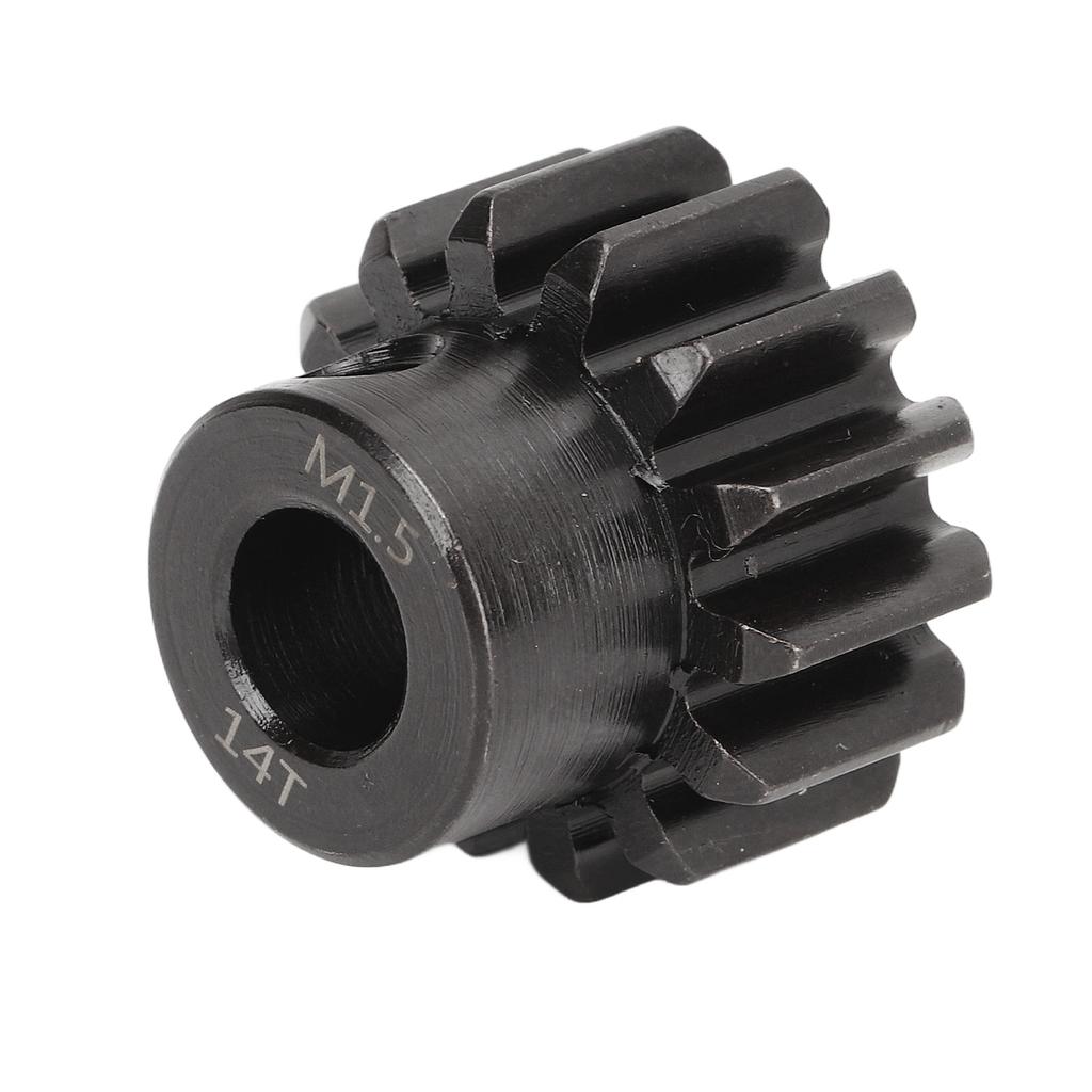 RC Car Motor Gear M1.5 8mm Inner Hole Steel Remote Control Car Motor Gear for 1 5 Model Car 14T