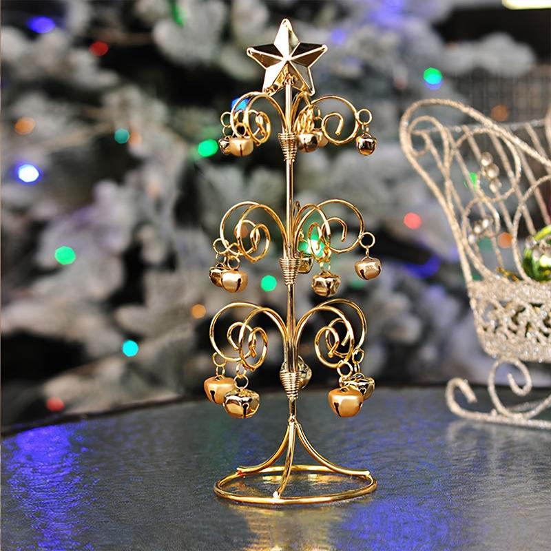 1PC Christmas Decoration Christmas Topper with Small Bells Elegant Spiral Christmas Tree Home Multiple Options Available