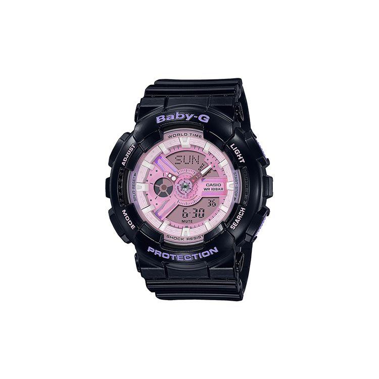 

Casio Baby-G Colorful Starry Sky Aurora Unicorn Waterproof Shockproof Sports Watch Women watches Pink BA-110PL-1APR Regular Watch Box,Black