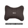 NYOJ2 Car Seat Driver Headrest Neck Lumbar Pillow Support Cushion For KIA RIO 2012 2015 2017-2021 Ceed Niro Soul Stonic