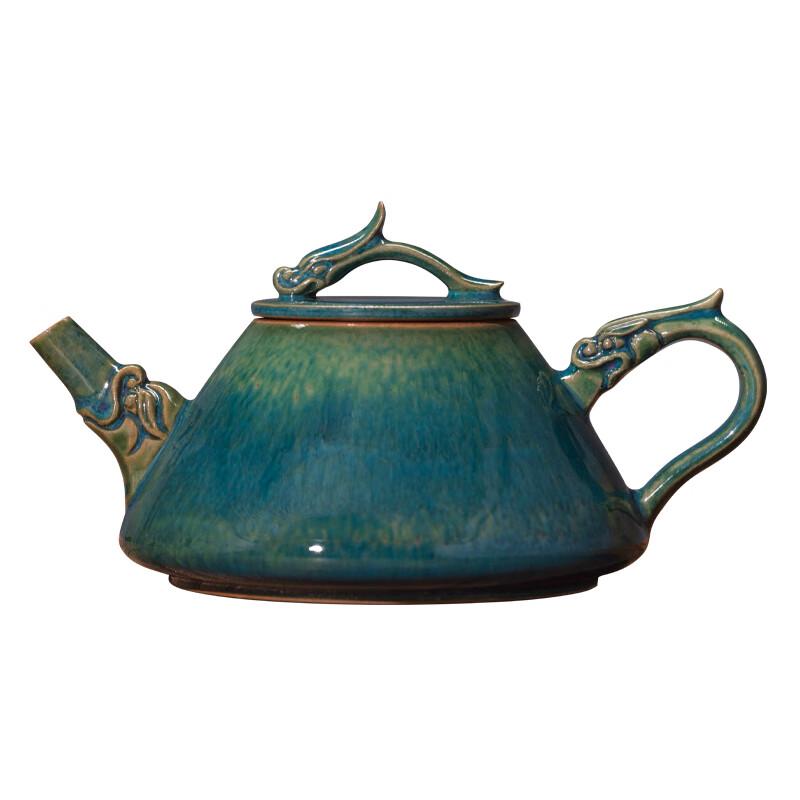 

Daxian Jun Kiln Dragon Roar Ceramic Teapot Set