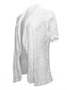 2025 Elegant Floral Lace 3/4 Sleeve Plus Size Blazer