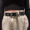 Trendy Punk Style Jk Uniform Accessories Complete Set With Versatile Pu Waist Belt And Chain