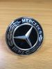 Mercedes Benz Genuine Front Grill Emblem Gloss Black Laurel Wreath