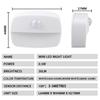 1-4PCS LED Night Light with Motion Sensor Cabinet Lamp Wireless Bedside Nightlight Battery Power,Bedroom Closet Stairs Lighting