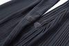Footmark Dining Apron, Table with Pleats, Black, 403081