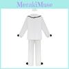 Pierrot Clown Costume For Themed Parties And Cosplay Events With Comfortable Polyester Material