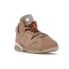 Travis Scott x Air Jordan 6 Retro PS British Khaki Barnsneakers Tan Sail Bright-Crimson DH0693-200