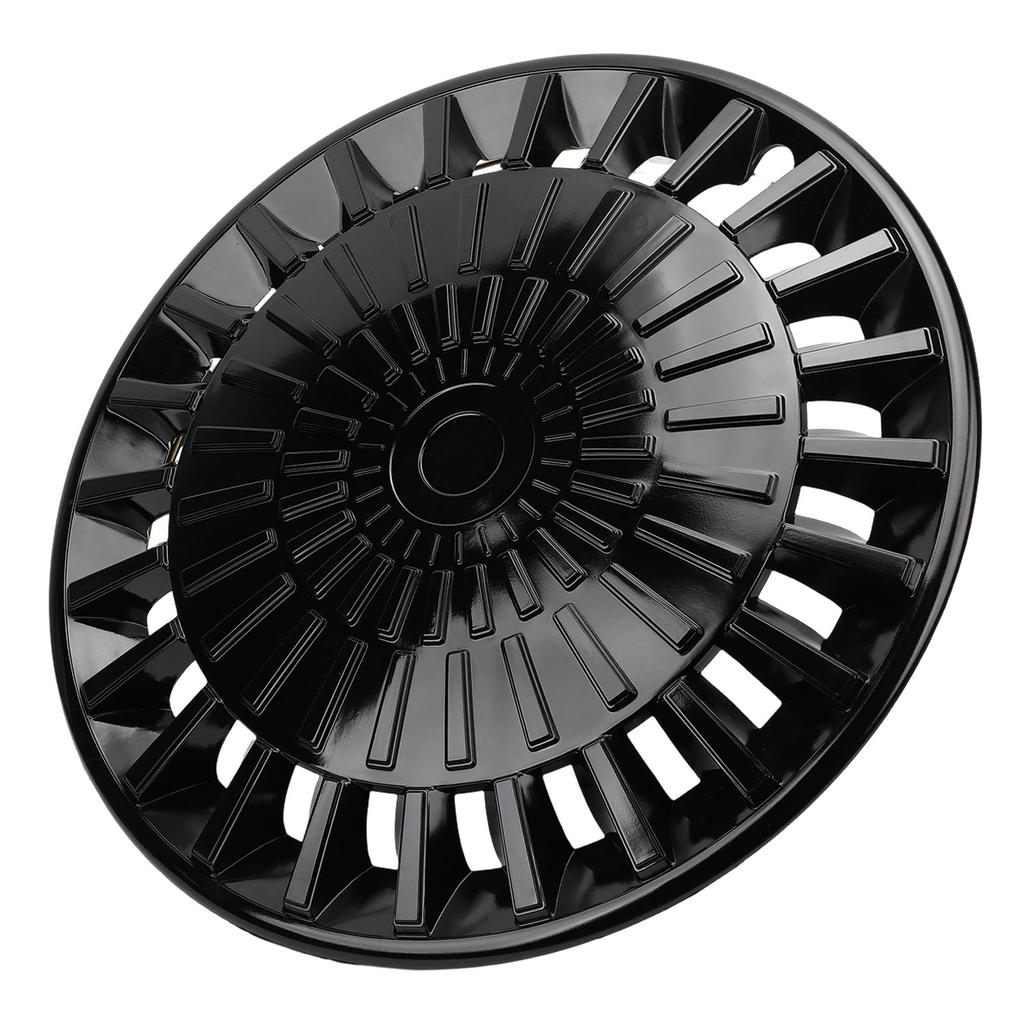 Set di 4 copricerchi da 16 pollici Tappi mozzo Clip-on Eleganti in ABS R16 Sostituzione per la Maggior Parte di Auto Camion SUV