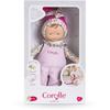 Mon Doudou - COROLLE - Miss Chic Rose Grenadine - 25 cm - Senteur vanille