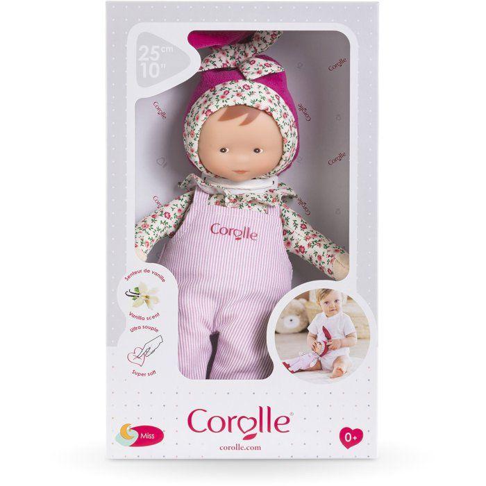 Mon Doudou - COROLLE - Miss Chic Rose Grenadine - 25 cm - Senteur vanille