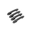 Carbon Fiber 4X Exterior Door Handle Cover Trim For Toyota Sienna 2021 2022 2023