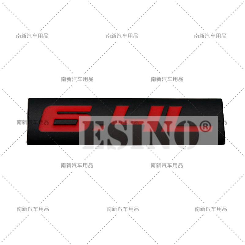 Car Styling 3D Metal Chrome Zinc Alloy Adhensive Emblem 6.0L 6.1L 6.2L 6.4L 7.0L 7.3L Body Trunk Fender Badge Accessory