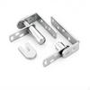 Hinge Door Hinge, bidirectional coil, hidden adjustable, silver, indoor bar Silver For 1.6cm board