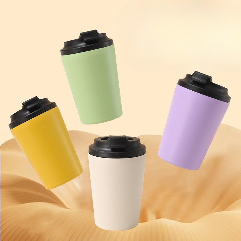 American Thermos Cup 304 Stainless Steel Coffee Cup Vacuum Office Water Cup Outdoor Car Gift Cup