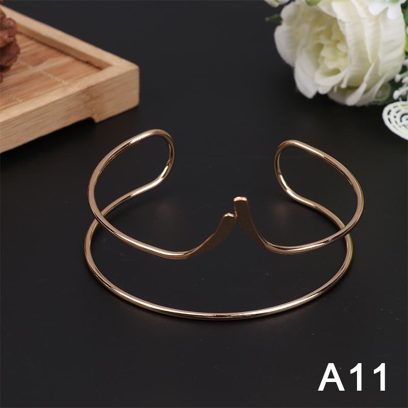 Upper Arm Bracelet Metal Coil Swirl Spiral Shape Armband Cuff Gold Silver Color Arm Bangle Armlet Adjustable For Women Girl
