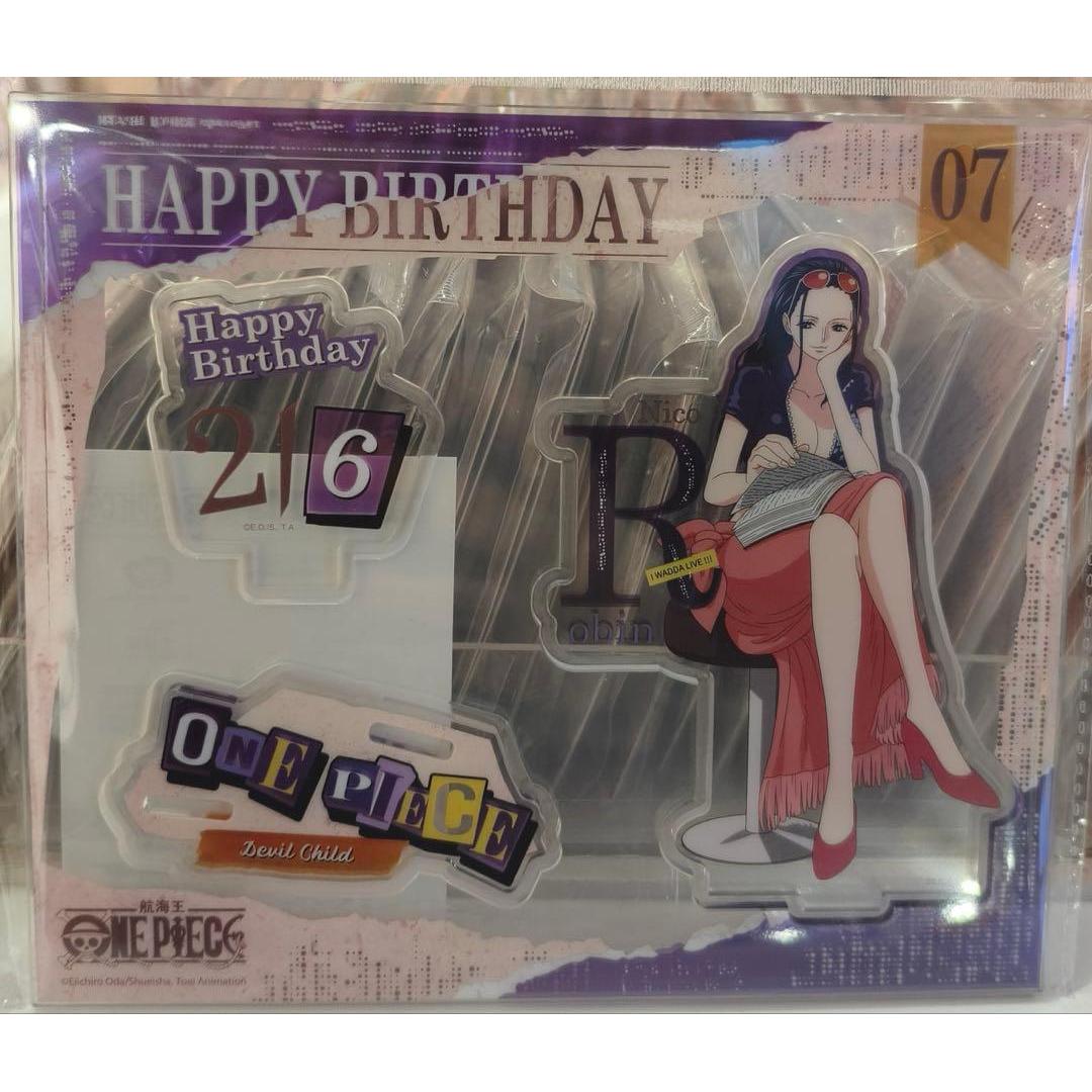 Used One Piece Rated Tokihiro Birthday Limited Acrylic Stand Nico Robin