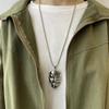New Mask Pendant Male Hip-hop Necklace Long Titanium Female Necklace Men's Necklace Women's Necklace