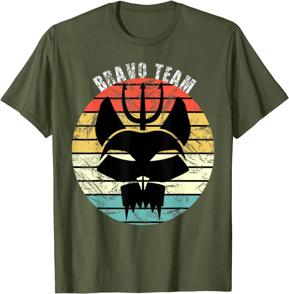Naval Seal Team Six BRAVO Specia Forces T-Shirt 100% Cotton O-Neck Short Sleeve Summer Casual Mens T-shirt Streetwear